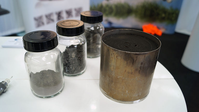 Stripped down catalytic convertors