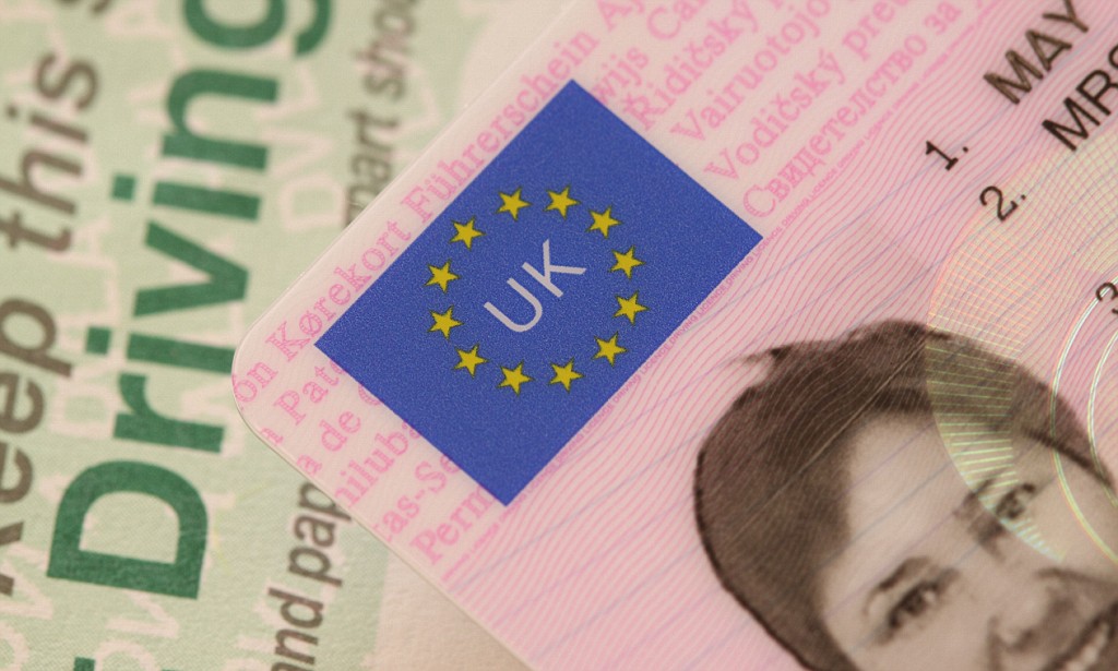 UK Driving Licence Photo ID And Paper Counterpart.
