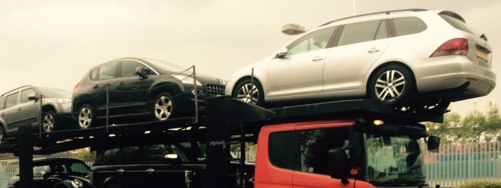 Scrap car collection in Stoke-on-Trent