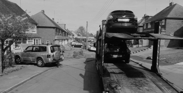 Scrap car collection in Bridgwater