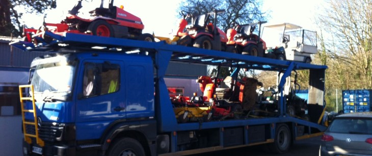 Scrap car collection in Northwich