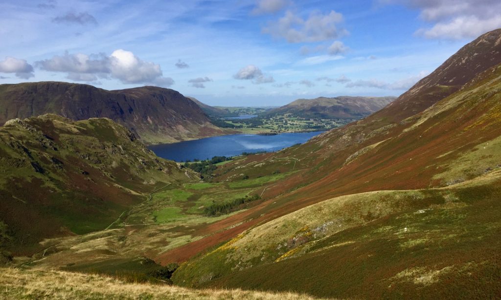 View over Crummock Water